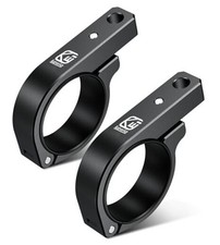 2 PCS UTV Light Bar Mounts, Solid Aluminium Alloy LED Light Mounting Brackets