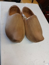 Vintage Dutch Wooden Clogs Shoes 1933