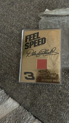 2001 Dale Earnhardt Jr 23 Kt Gold Collectibles Feel The Speed Memorabilia