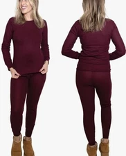 NEW Colorfulleaf Women's 2 Piece Pajama Lounge Set Size Small