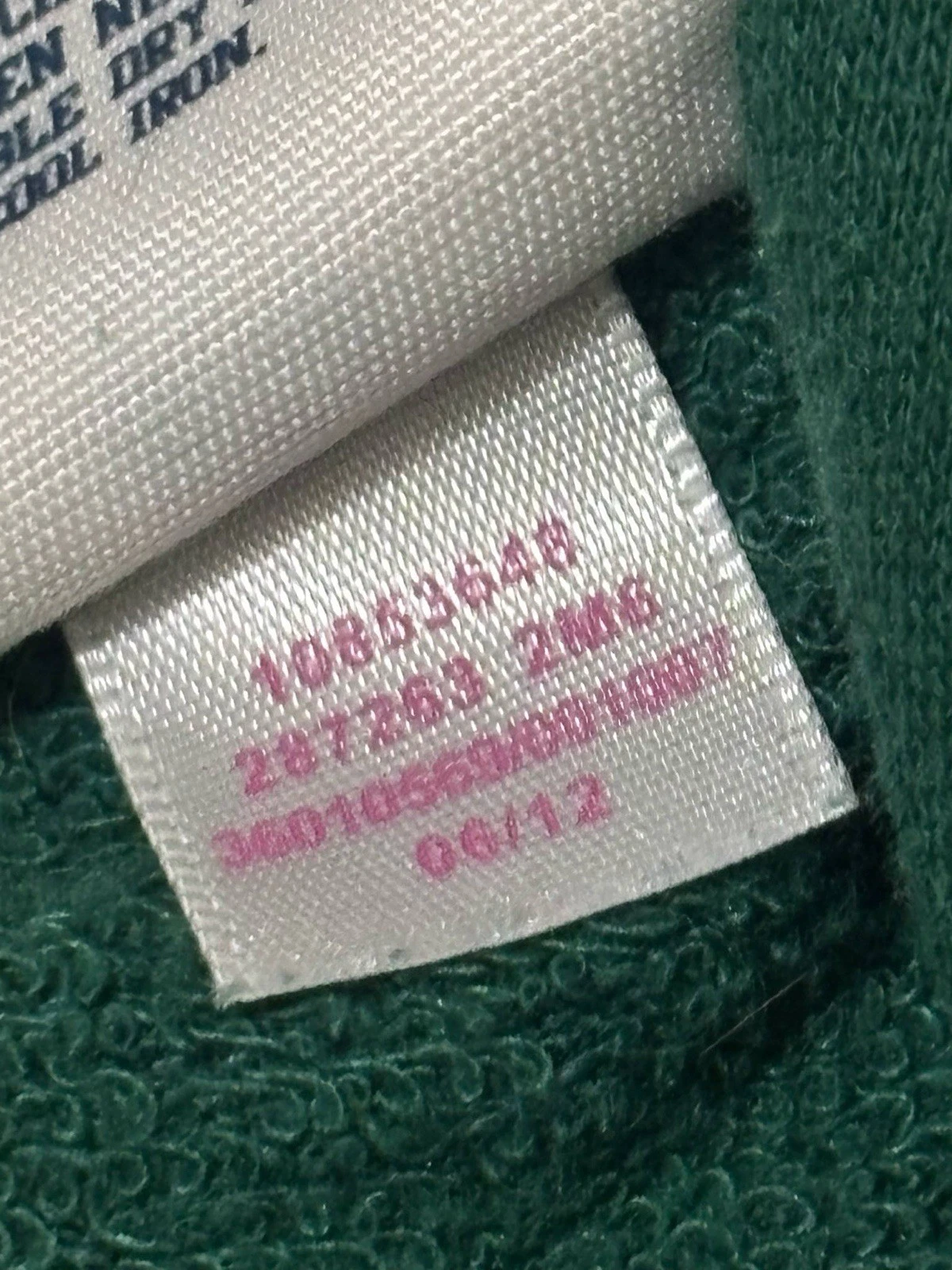 UNDERCOVER Felpa con cappuccio Victoria's Secret ROSA donna full zip verde Bay Packers Bling Medium