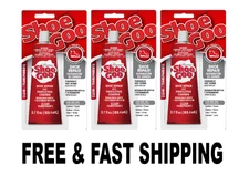 Eclectic Shoe Goo Adhesive Glue, Shoe Repair,  3.7 fl. oz ( PACK OF 3 )