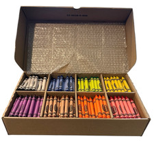 Crayola Crayons Large Gros Crayons Classpack 400 Large 8 Different Colors NIB