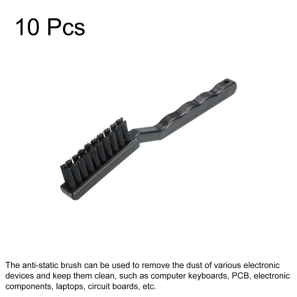 Anti Static ESD Brush Cleaning Keyboard Brush Nylon 10pcs for Keyboard 60x175mm Foto 3 de 4