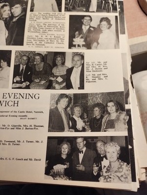 Sk240 Ephemera 70er Jahre Bild Norwich Mr J D Townsend D J Turner 