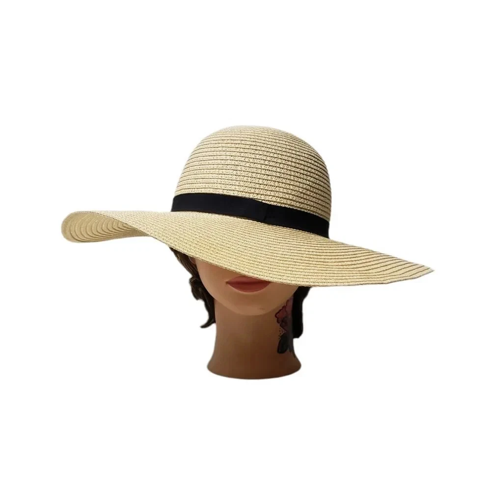 Atmosphere wide brim straw hat . one size
Opens in a new window or tab
