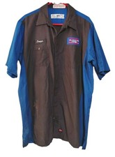 Red Kap Express Oil Change Work Shirt XLTall Mechanic Uniform Black Blue S/S