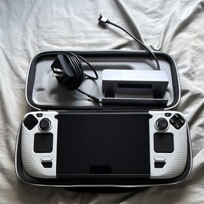 Valve Steam Deck Handheld System w/ Dock, Case & Charger, Wi-Fi, HDMI USB-C