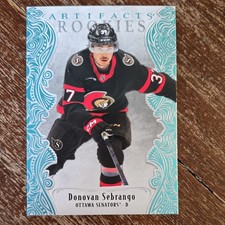 Upper Deck 2025-26 Artifacts Rookies Donovan Sebrango Sky Blue #179