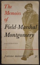 The Memoirs of Field-Marshal Montgomery Vintage Fontana Paperback 1961 WW2