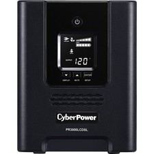 CyberPower PR3000LCDSL Smart App 3000 VA / 2700 W Sine Wave Tower LCD UPS