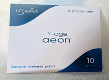 LifeWave Y-Age AEON  10 Patches MADE AND SHIPPED IN THE USA  plus BONUS gift