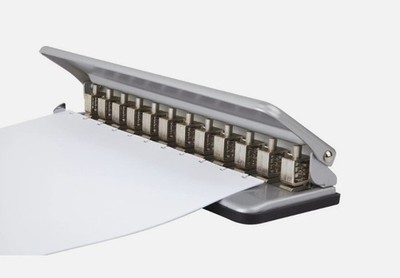 TUL Discbound Notebook System Hole Punch, Silver