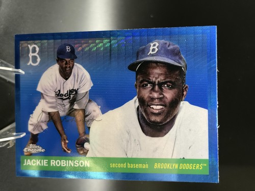 Jackie Robinson #480 2025 Topps Chrome Platinum card