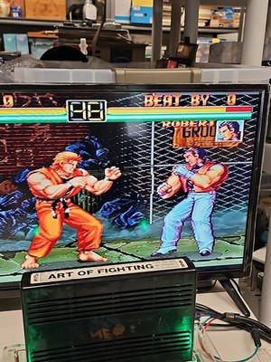 Art Of Fighting 1 – NEO GEO MVS – Full Kit Original SNK – Testé Fonctionne