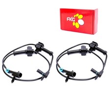 ABS Wheel Speed Sensor Rear Left and Right ALS1757 For 2007-2013 Chevy Silver...