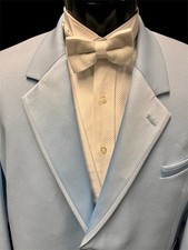 Men's Andrew Fezza Light Blue Tuxedo Jacket Formal Vintage Spring Wedding Prom