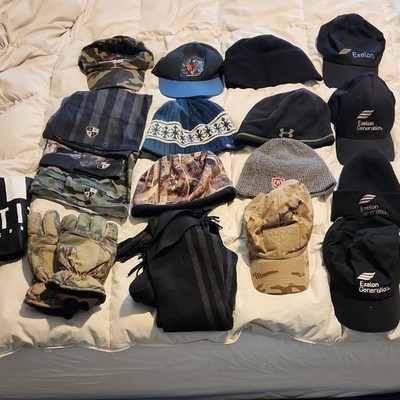 Exelon Under Armour Condor Winter Hats Gloves Scarves Unisex Lot
