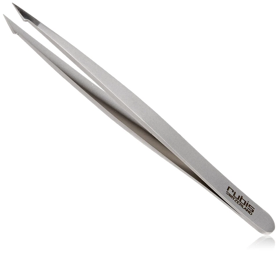 Premium Two Tip Pointed/Slanted Tweezers - Ultimate Hair Removal Tool - Image 2 of 4