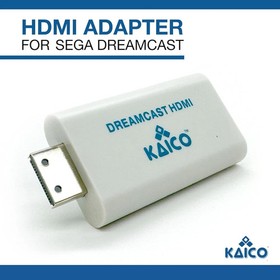 Kaico Sega Dreamcast HDMI Adapter &ndash; Plug & Play Converter for silver 