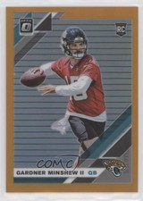 2019 Panini Donruss Optic Rookies Orange Prizm /199 Gardner Minshew II #142 5i2