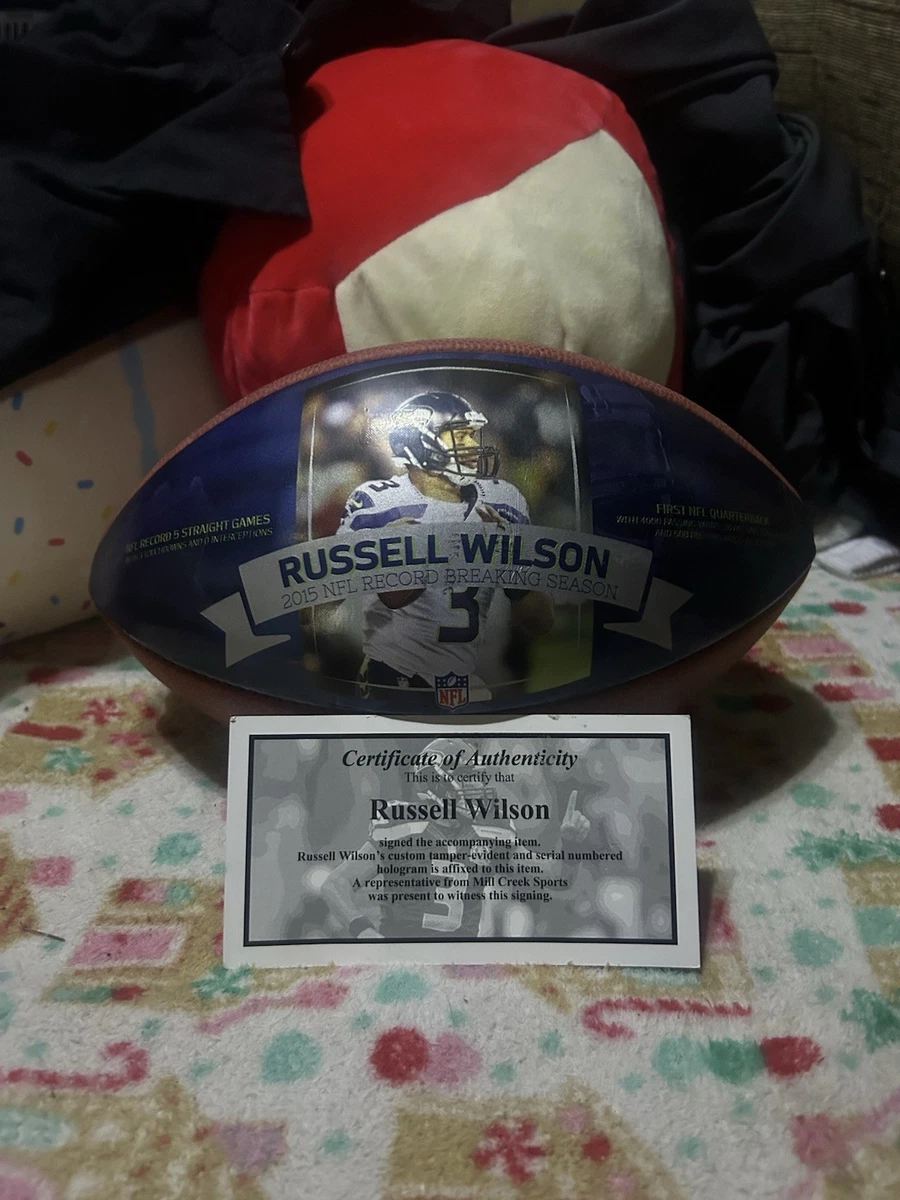 Russell Wilson NFL Original Autographed Football Balls for sale | eBay