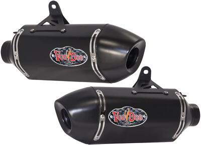 Voodoo Performance Series Exhaust Black Dual - VPEZ1000L0B | eBay