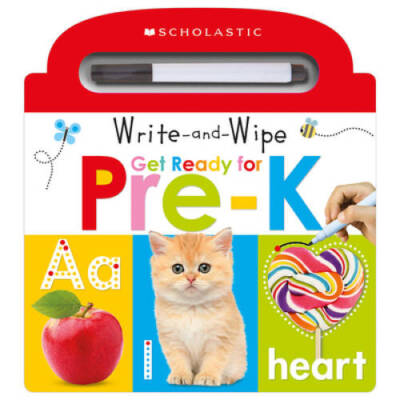 Write and Wipe Get Ready for Pre-K (Scholastic Early Learners) - VERY GOOD