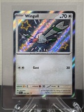Pokemon S&V Paldean Fates Shiny Wingull Holo 203/091