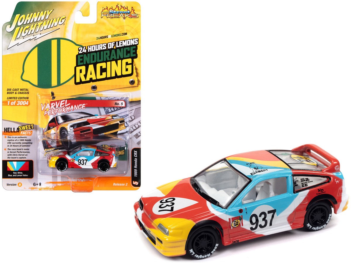 1989 Honda CRX #937 24 Hours of Lemons Endurance Racing 1/64 | eBay