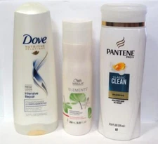 PATENE, DOVE & WELLA SHAMPOO & CONDITIONER 3 PC LOT *SEE DETAILS*