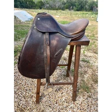 J.A Barnsby All Purpose English Saddle Leather Horse Riding Tack