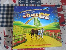 ANDREW LLOYD WEBBER'S THE WIZARD OF OZ 2011 LONDON PALLADIUM RECORDING CD ALBUM