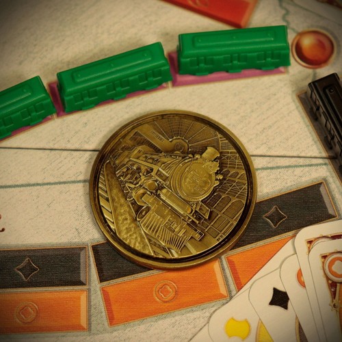 Ticket to Ride Limited Edition Collectible North American Open Tour Train Coin - Picture 6 of 8