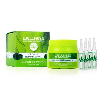 WELLNESS PREMIUM PRODUCTS Intensive feuchtigkeitsspendende Maske für alle Haarty - Bild 1 von 4