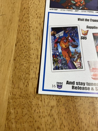 TRANSFORMERS COLLECTORS CLUB MAGAZINE #70 August / September 2016 - Picture 10 of 10