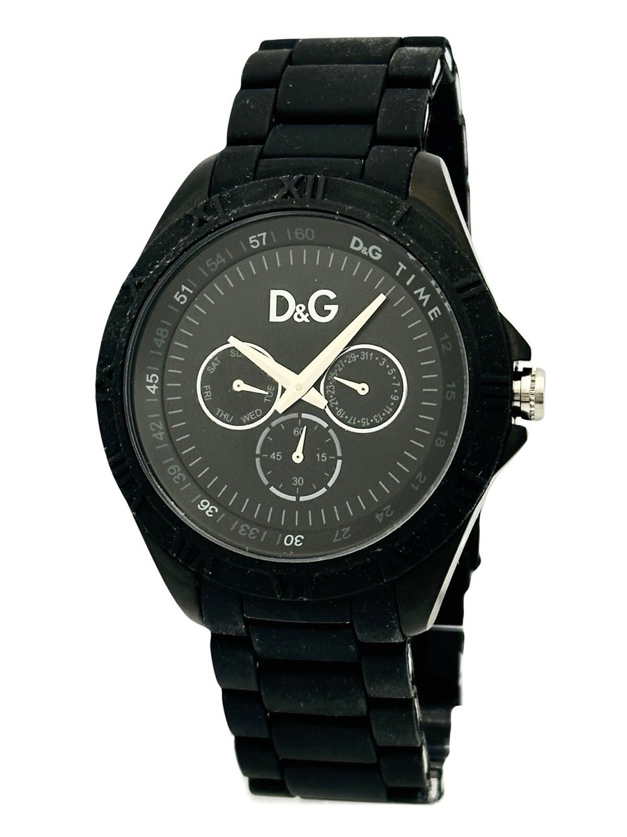 D&G Dolce & Gabbana Men's DW0767 Chamonix Round Analog Roman