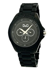D&G Dolce & Gabbana Men's DW0767 Chamonix Round Analog Roman Numeral Bezel Watch