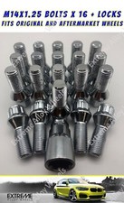 Alufelgen Radschrauben passend f�r BMW 3er F30 F31 F34 G20 G21 G28 + Feststellschrauben
