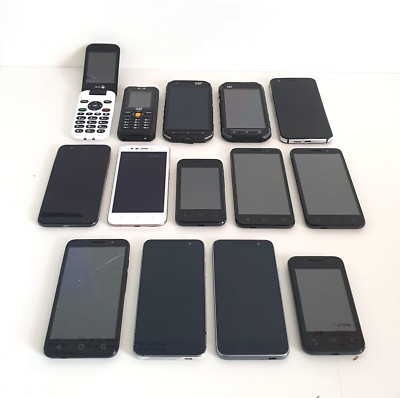 Restposten 14 x gemischte Vodafone, Cat, Doro - defekt Ersatzteile/Reparaturen