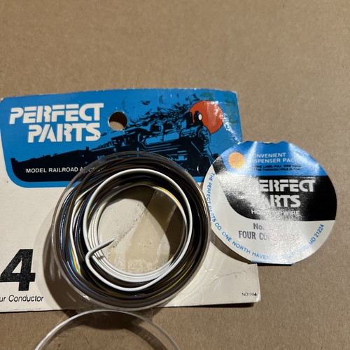 Perfect Parts No. 984 Four Conductor Model Train Hook-Up Wire - NOS - Picture 2 of 7