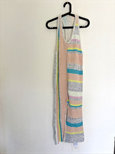Free People Intimately knit stripped Boho style tank dress women's sz XS