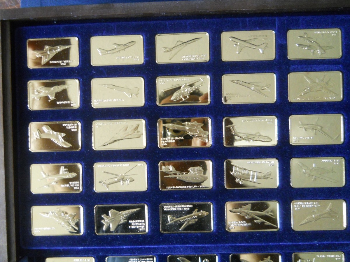 Franklin Mint Jane's Medallic Register of the World's Greatest