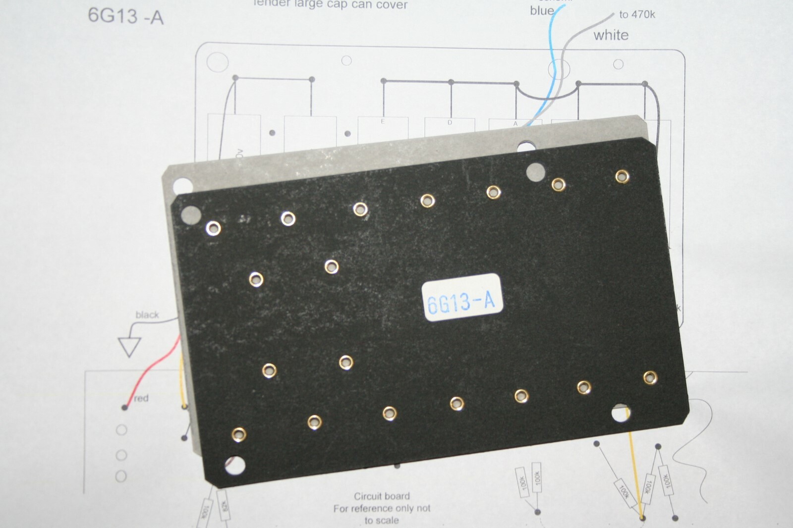 6G13A Vibrasonic Amp circuit board brass eyelets NEW 3 boards set eBay