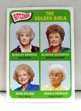 Golden Girls 4-Player Custom-Designed Trading Card Dorothy Blanche Rose Sophia