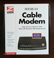Zoom Docsis 3.0 Cable Modem 5341-02-03h Zoom Docsis 3.0 Cable Modem 5341-02-03h