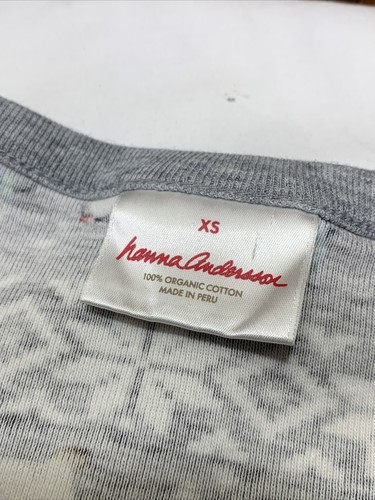 Hanna Anderson Organic Cotton Pajama Set Fair Isle Penguin Winter Size XS-S MIX - Picture 16 of 16