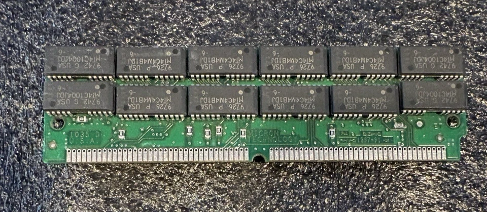 32MB 8Mx36 5V FPM 24 Chip Non-parity 72pin 60ns SIMM **TESTED** - Image 2 of 4