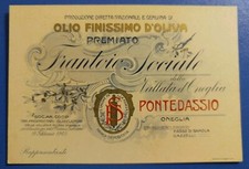1905 S.A. Frantoio Sociale (Pontedassio - Oneglia - Imperia)
