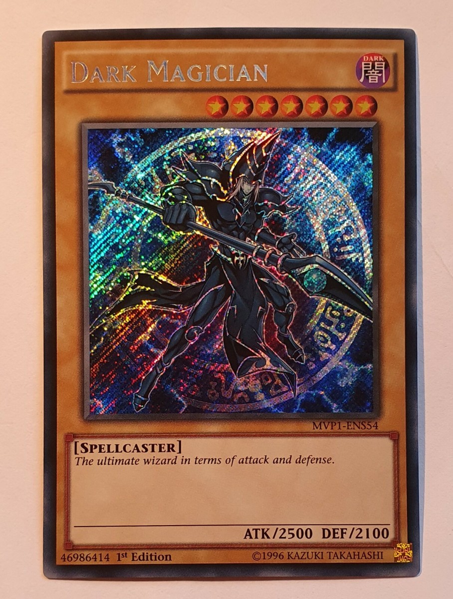 Yugioh MVP1-ENS54 Dark Magician Secret Rare 1st Edition MINT